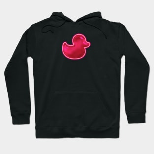 pink cherry rubber duck quack Hoodie